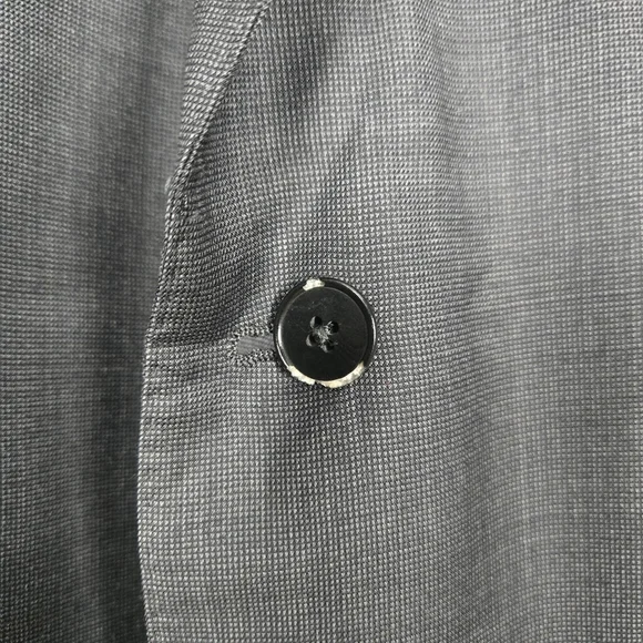 Ermenegildo Zegna Mens Trofeo Wool Blazer 48L Grey Professional Business Italy